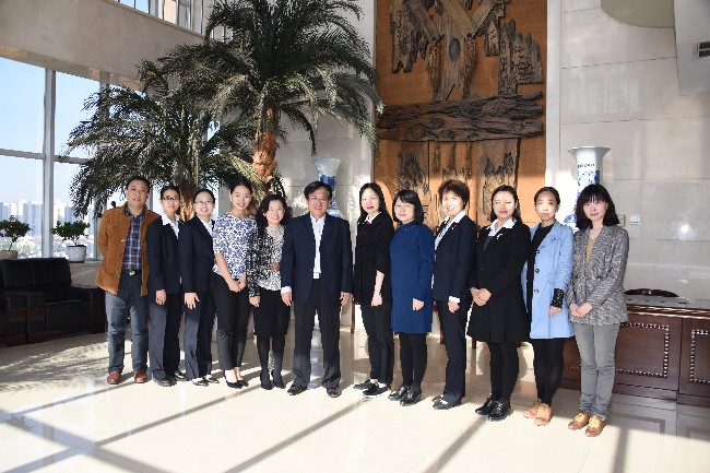 新加坡淡马锡基金会及新加坡义安理工学院代表团访问太阳成tyc7111cc附属医院